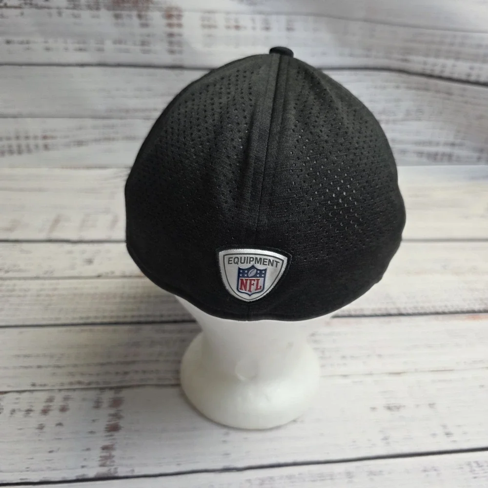 New Era Cincinnati Bengals Black‎ Hat Fitted Large-XL NFL Football 39THIRTY Cap
